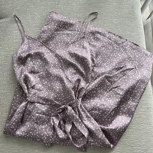 Silky midi dress from A&F - Size S